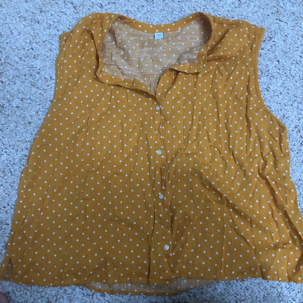 XXL Old Navy Polka Dot Tank Top